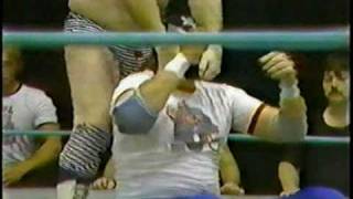 Super Destroyer vs Mike Dupree Lumberjack Match