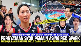 🔴MEGA IS IRREPLACEABLE‼️ Zhong Hui Feels the Pressure, Red Sparks Fans Still Support Megawati Han...