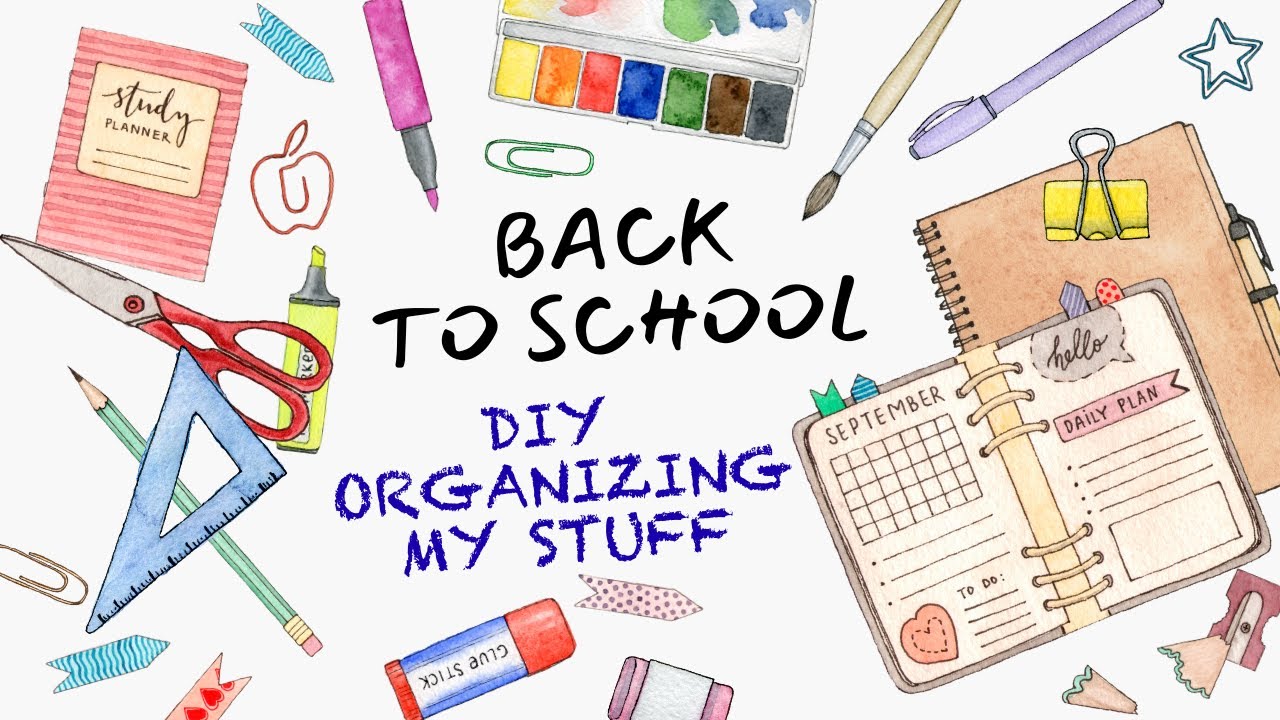 Back to School Hacks! 🏫 DIY Cupboard & Stationery Organization for Creative Minds 🎨