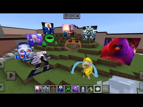 Custom Nextbots Part 15 ADDON in Minecraft PE | 1.21