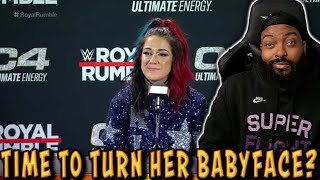 BAYLEY FACE TURN IS ON THE WAY