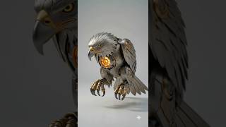Epic Mechanical Eagle  Sci-Fi Robotic Art #3danimation #aigenerated #artificialintelligence