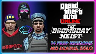 GTA Online - Doomsday Heist Preps, No Deaths | Tier 3 Challenge | Solo