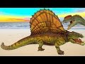 Dinosaur fight dinosaurs battle dimetrodon vs dilophosaurus dinos   superfunreviews