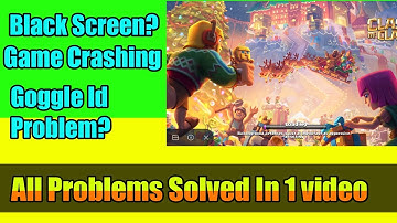 Coc black Screen Problem Solved| Coc game Crashing | Coc Game Crash After Update