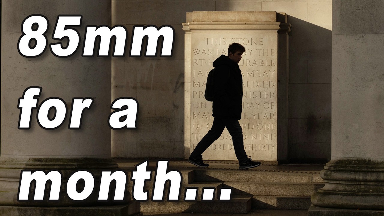 Get Your 28mm Out Of My Face! - a January Wide Angle Detox Shooting Street with an 85mm Tele Lens