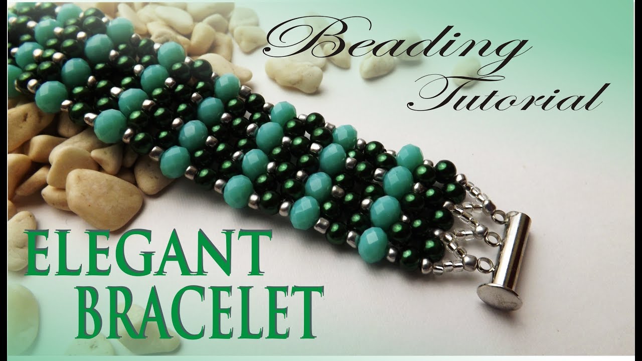 ELEGANT PEARL BRACELET - BEADING TUTORIAL - YouTube