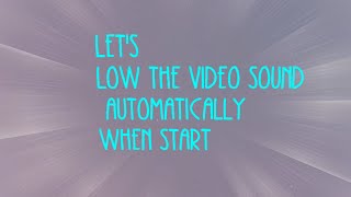 How to make you Facebook video sound low automatically screenshot 5