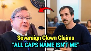 Sovereign Citizen Tries “All Caps Name” Defense — Judge Responds Firmly
