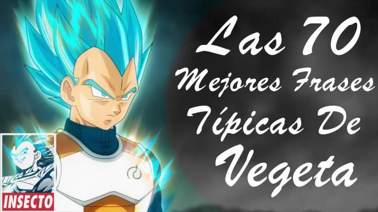 Las 70 Mejores Frases Típicas de Vegeta | El príncipe de los Saiyajin |  TheFelipe XtremYoutub - YouTube