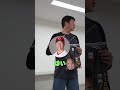 AI広報河内(新井監督にTシャツ渡してみた)