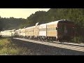 Ten Private Cars on California Zephyr Led by Amtrak 822