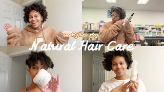 Realistic Week in My Natural Hair: Wash Days, Styling Wins &amp; Fails!, Olaplex Routine &amp; New Products!
