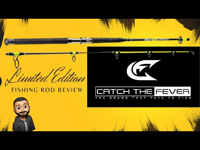 Catch the Fever 7'6 Yellow Hellcat Spinning Rod