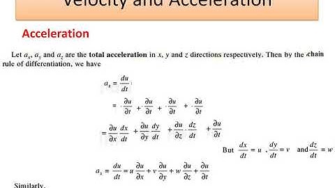 Fluid Kinematics Lecture 1