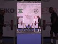 World Sub-Junior Record Bench Press Classic with 171.5 kg by Giorgos Pachtitis GRE in 74kg class