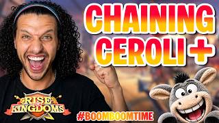 Vertical Rok & Chill | Ceroli support | Chaining for top 20 honor | Team Boom Boom | Rise of kingdom