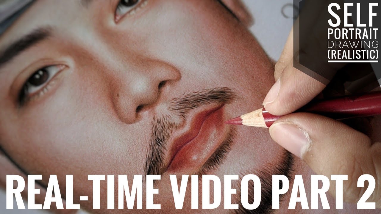 Realistic Drawing (Real-time Video) Part 2 | PaulArTv