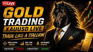 🔴 LIVE GOLD TRADING | XAUUSD LIVE | Trade Like A Stallion 🐎🔥