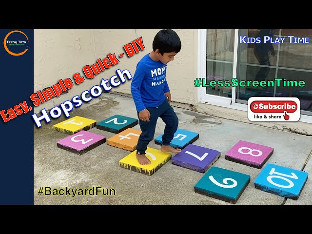 Hopscotch Game For Kids