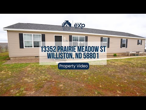 13352 Prairie Meadow St, Williston, ND home video tour