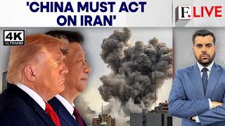 Rubio Urges China To Pressure Iran Into A Deal As Trump Meets Xi | Firstpost Live | 4K