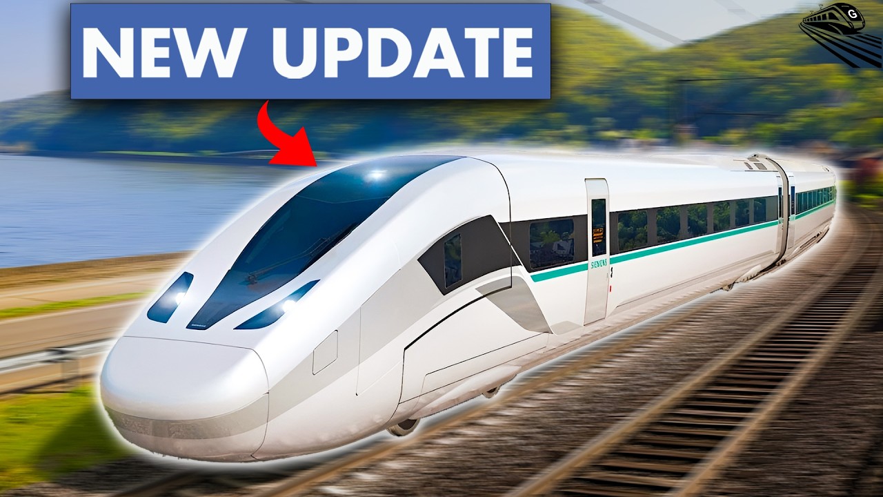 Big Announcement! German Siemens Fastest High-speed train is coming