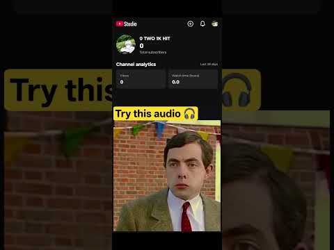 Try this audio
