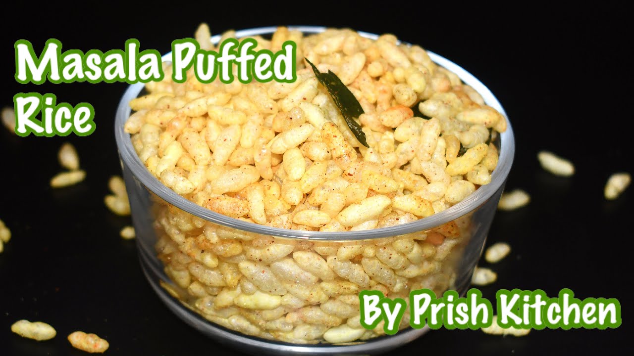 Masala Puffed rice मसाला मुरमुरे Spicy Tea Time Namkeen Non Fried