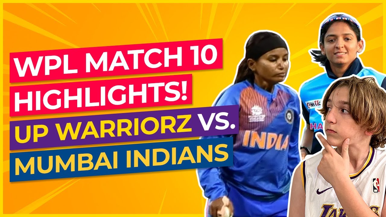 WPL Match 10 Mega Quiz!