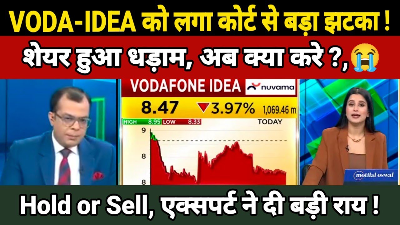 Vodafone Idea share latest news,Hold or sell?,analysis,Next AGR Hearing Oct13,VI Share target 2030