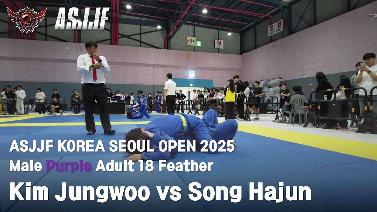 2025 ASJJF Korea International Jiu-Jitsu Seoul Open / Kim Jungwoo vs Song Hajun
