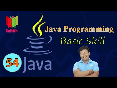 រៀន OOP​ java programming | Class Method in java programming (V54)