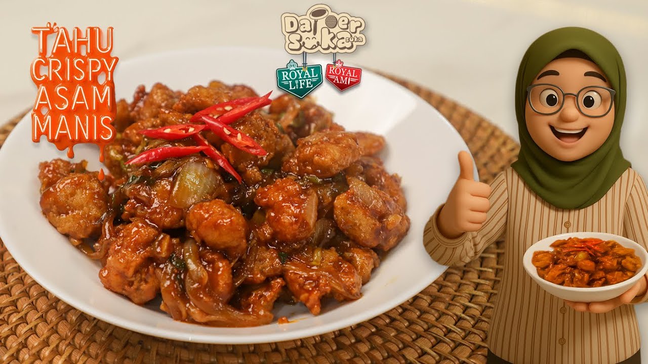 TAHU CRISPY ASAM MANIS COCOK UNTUK ANAK KOST | MENU SEDERHANA RASA BINTANG 5 | NGALAHIN DAGING !