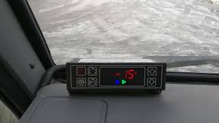 Refrigerated Truck Refrigerating Unit Operation Video