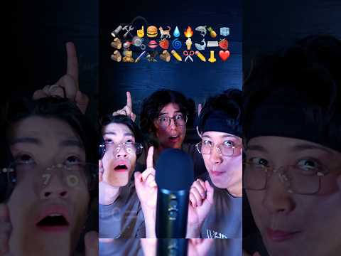 最高の時間🌈with@JojosASMR @kaeruku__n #asmr #emojichallenge #mouthsounds