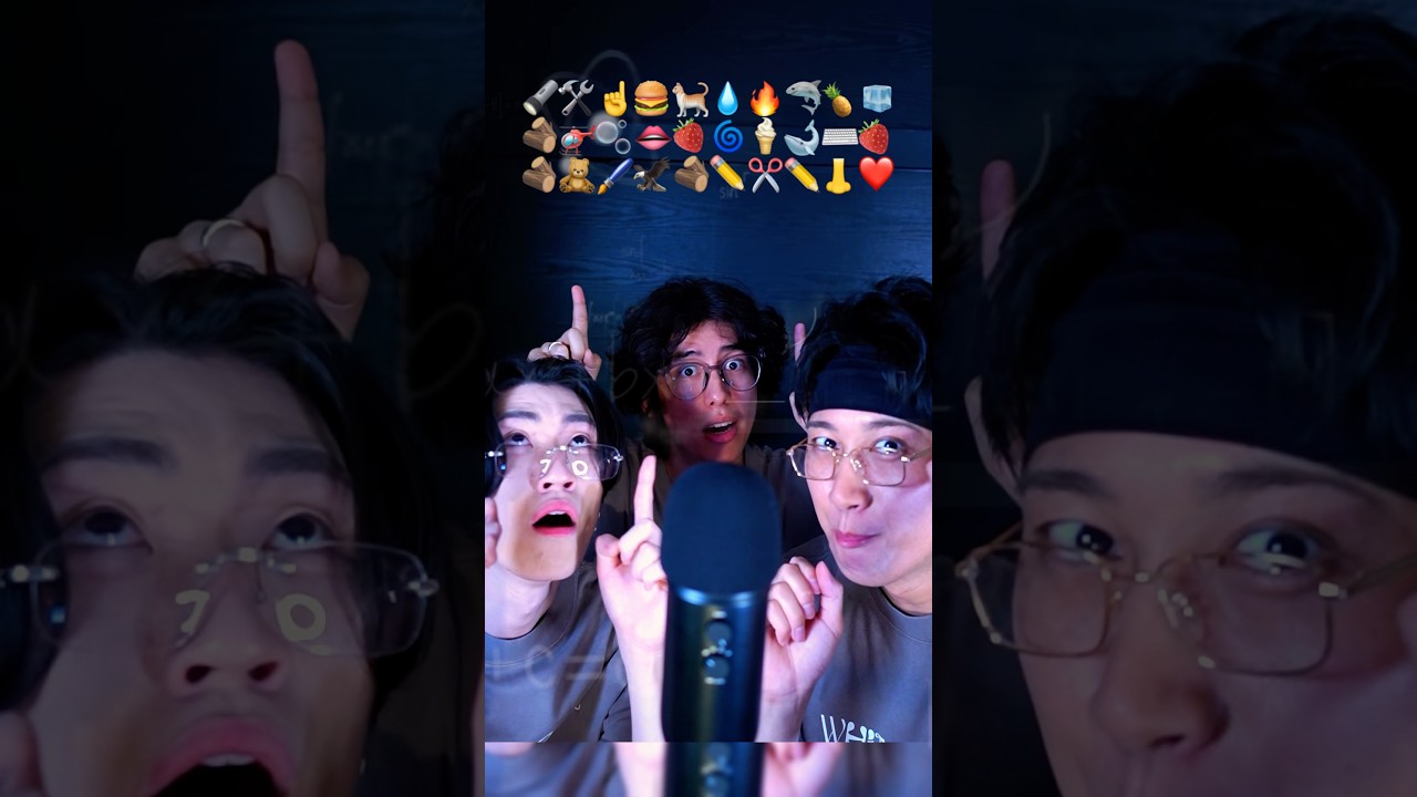 最高の時間🌈with@JojosASMR @kaeruku__n #asmr #emojichallenge #mouthsounds