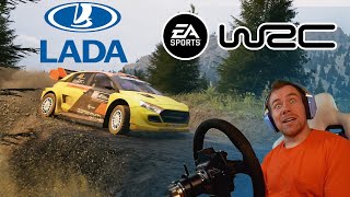 Построил LADA VESTA в КАРЬЕРЕ EA WRC