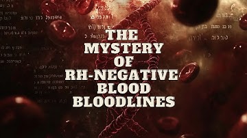 RH-negatief bloed - EN ZIJN MYSTERIEUZE OORSPRONG