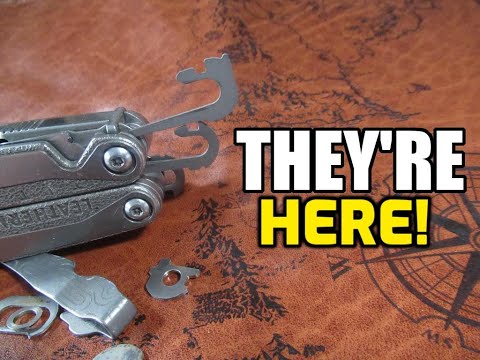 Brand New Leatherman Scale Tools!!!  (Charge TTI Get's Upgraded)