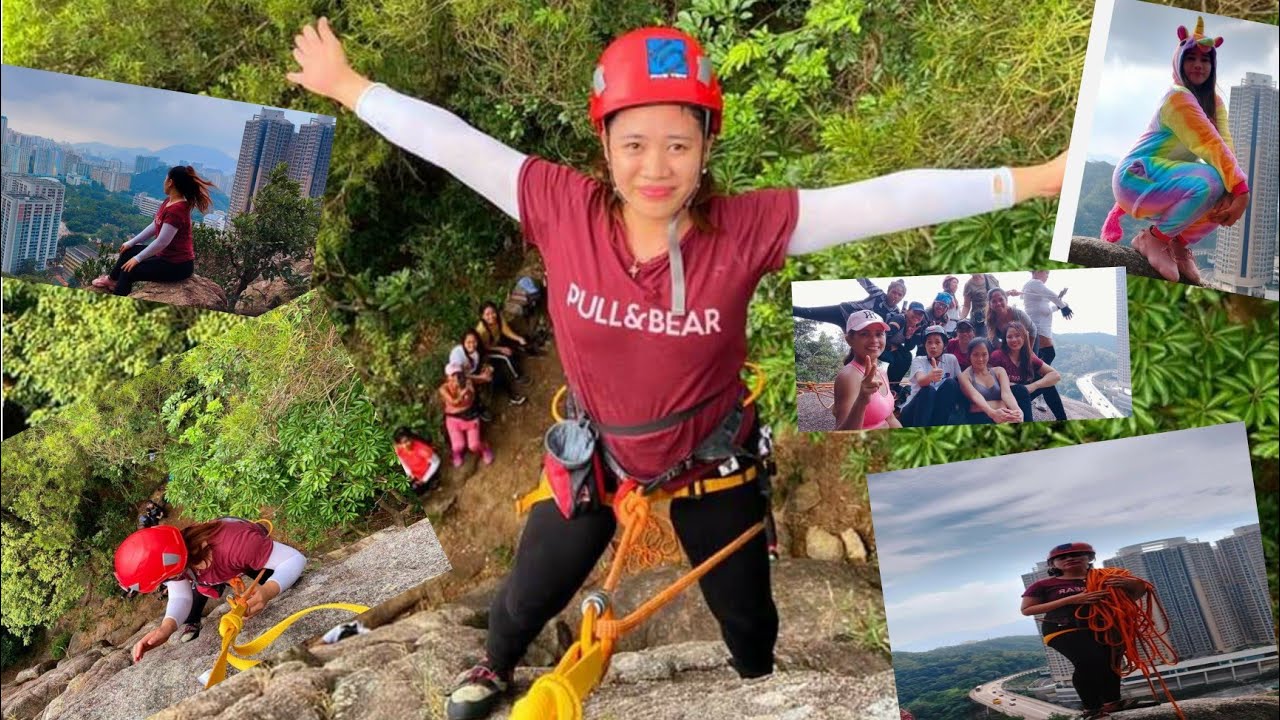 ROCK CLIMBING KOWLOON PEAK FE NGO SHAN