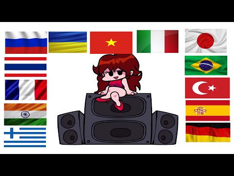 Girlfriend in different languages meme