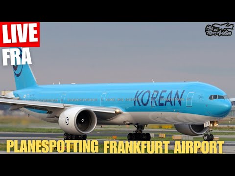 🔴Live after Work Planespotting Frankfurt Airport #airplanes Nightstream🌇
