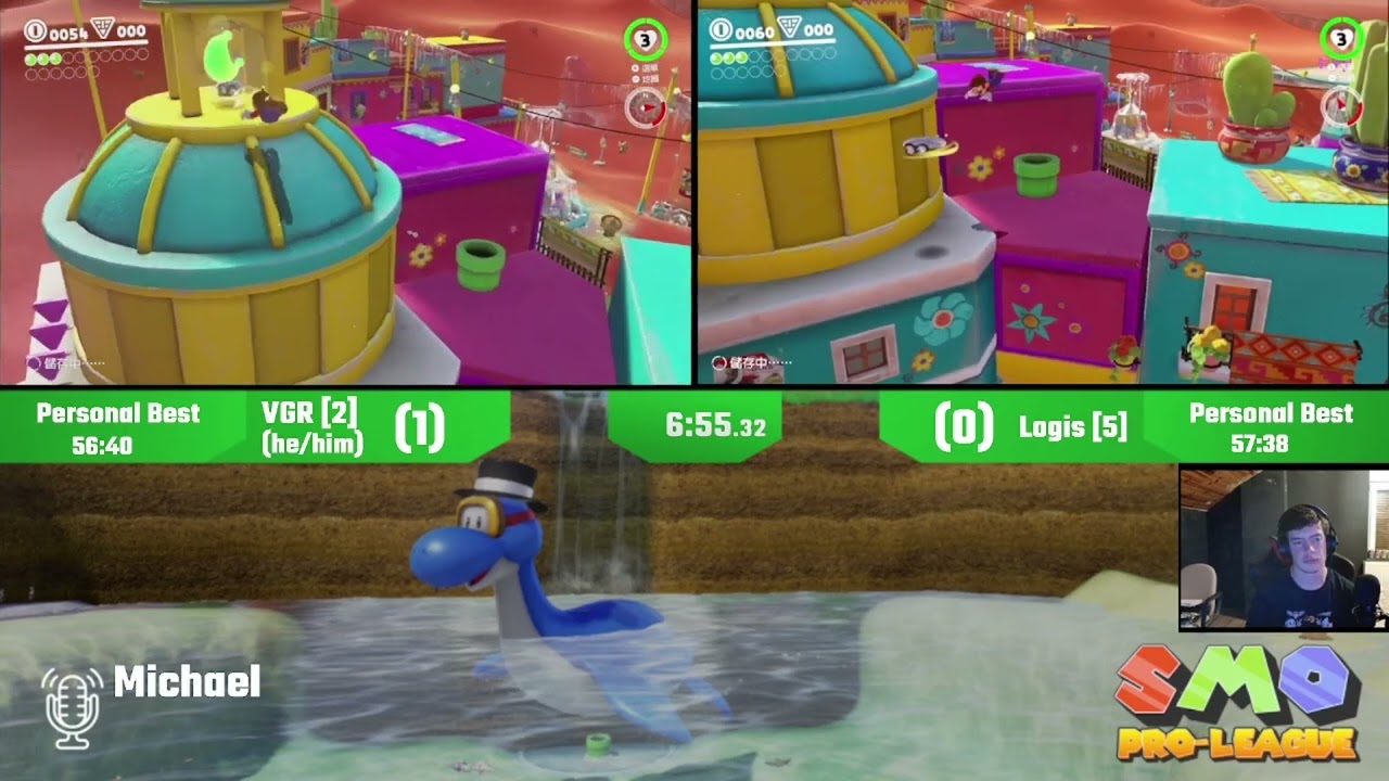 SMO Any% Pro-League SF: VGR vs Logis Game 2