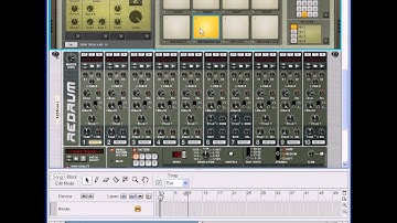 Reason 5 Kong Tutorial: Step Edit Drum Programming