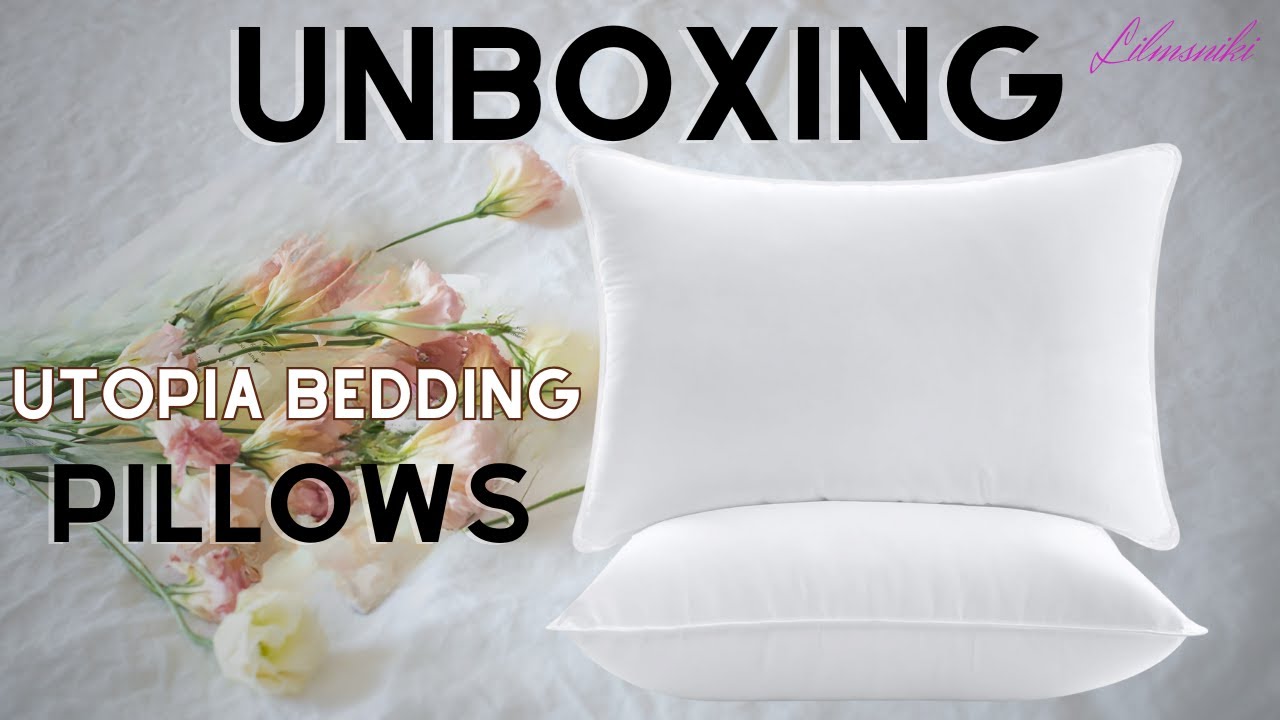 Amazon Finds / Super Plush Pillows Utopia Bedding Lilmsniki YouTube