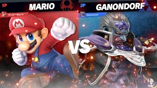 Super Smash Bros Ultimate MarioRyu (Mario) vs Odysseus (Ganondorf)