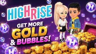 Build Your Dream Avatar – Unlimited Gold & Bubbles in Highrise screenshot 1