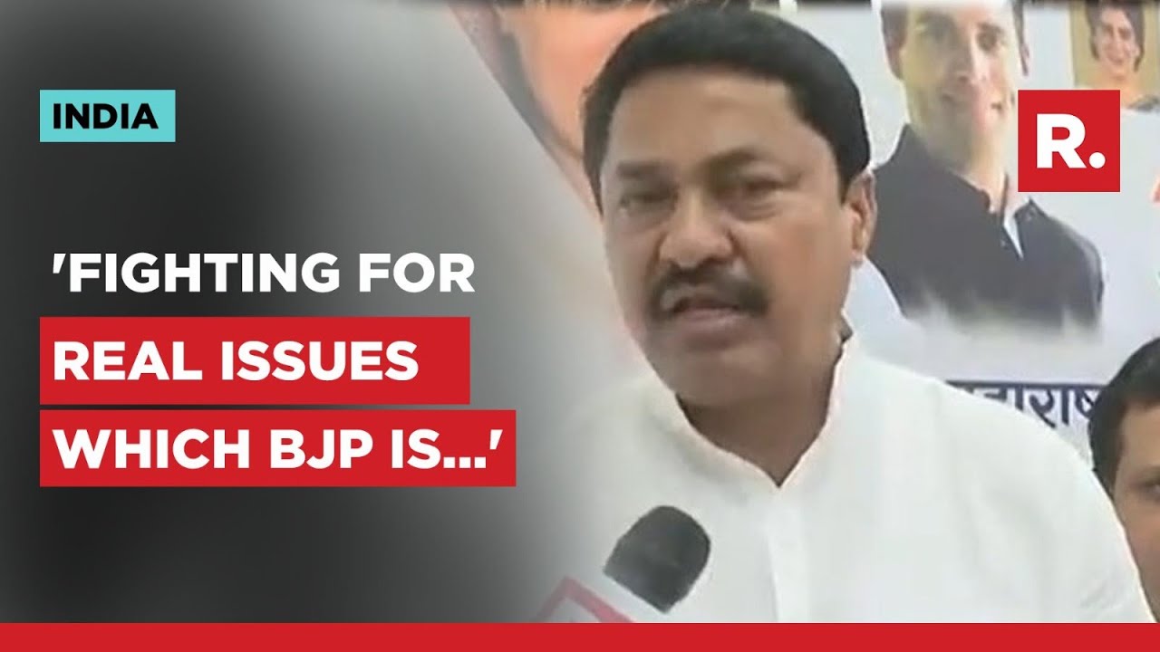 'Fighting For Real Issues, Which BJP Is Not...': Maharashtra Congress Chief Nana Patole