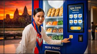 Which Country’s Food Machine Would You Pick? 🌍🤖 | AI Food ASMR